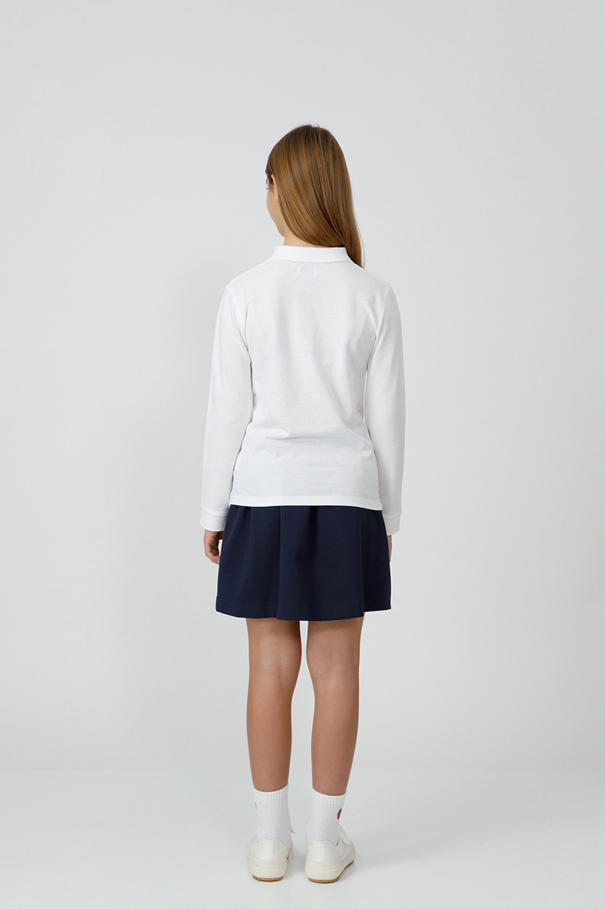 Tricou polo slim fete 998F
